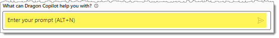 Image of the Note Assist field.