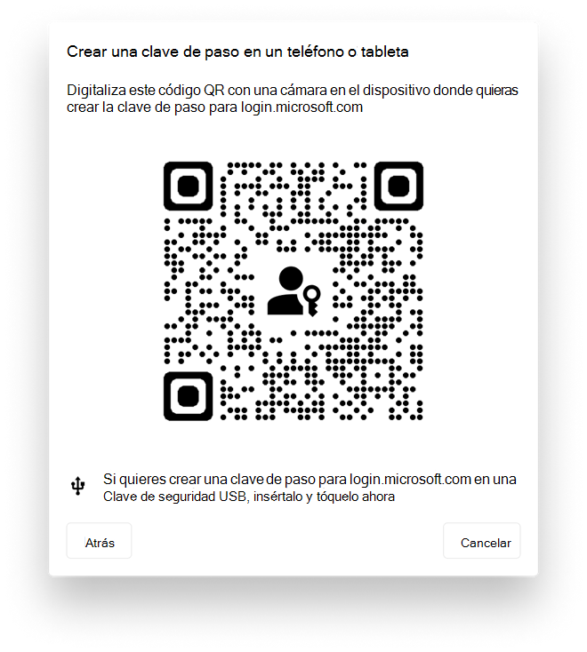 Captura de pantalla de cómo guardar una clave de seguridad en Windows 10.
