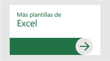 Más plantillas de Excel