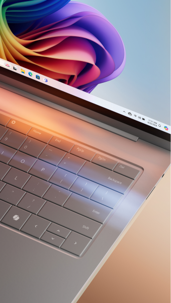 Imagen de un Copilot+ PC de Microsoft Surface.