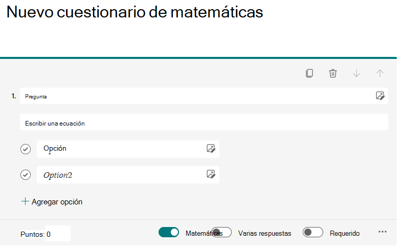 matemáticas