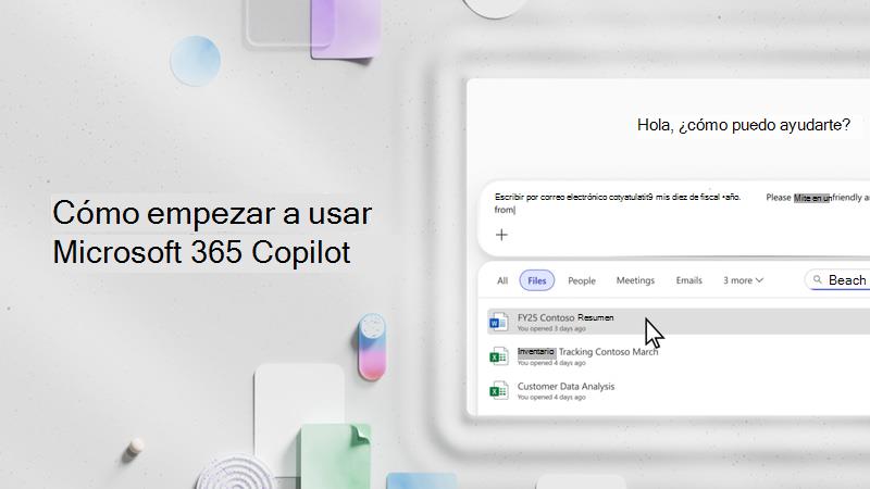 Vídeo: Empezar a usar Microsoft Copilot