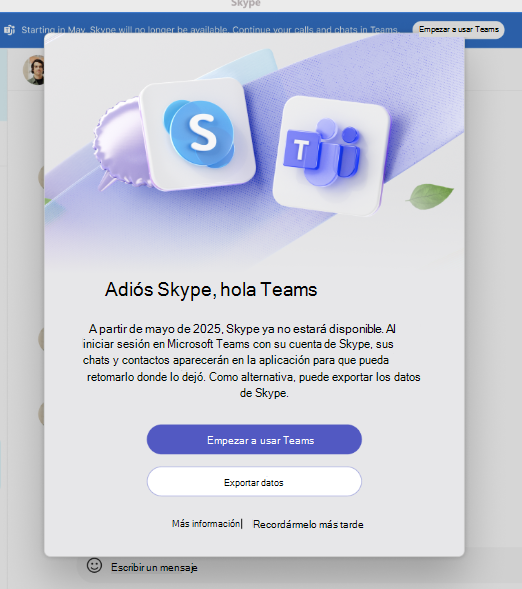 Logotipos de Skype Teams con texto