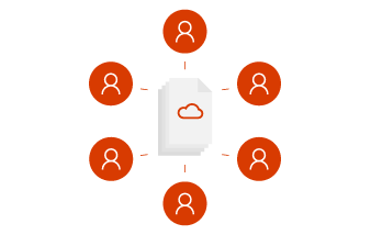 Trabaje en equipo en Office 365.