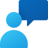 Logotipo de la aplicación Centro de opiniones.