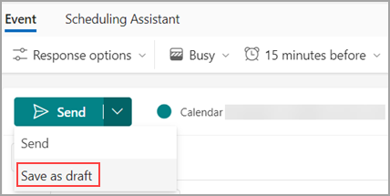 Calendario de Outlook