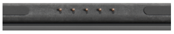 Imagen del conector de estilo de 5 pines para Surface Pro Keyboard