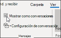 Mostrar como conversación