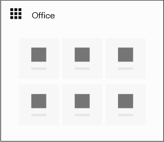 El iniciador de aplicaciones de Office