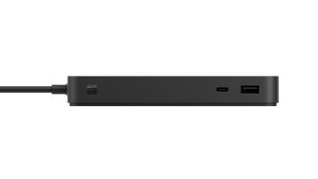 Muestra un Surface Dock.