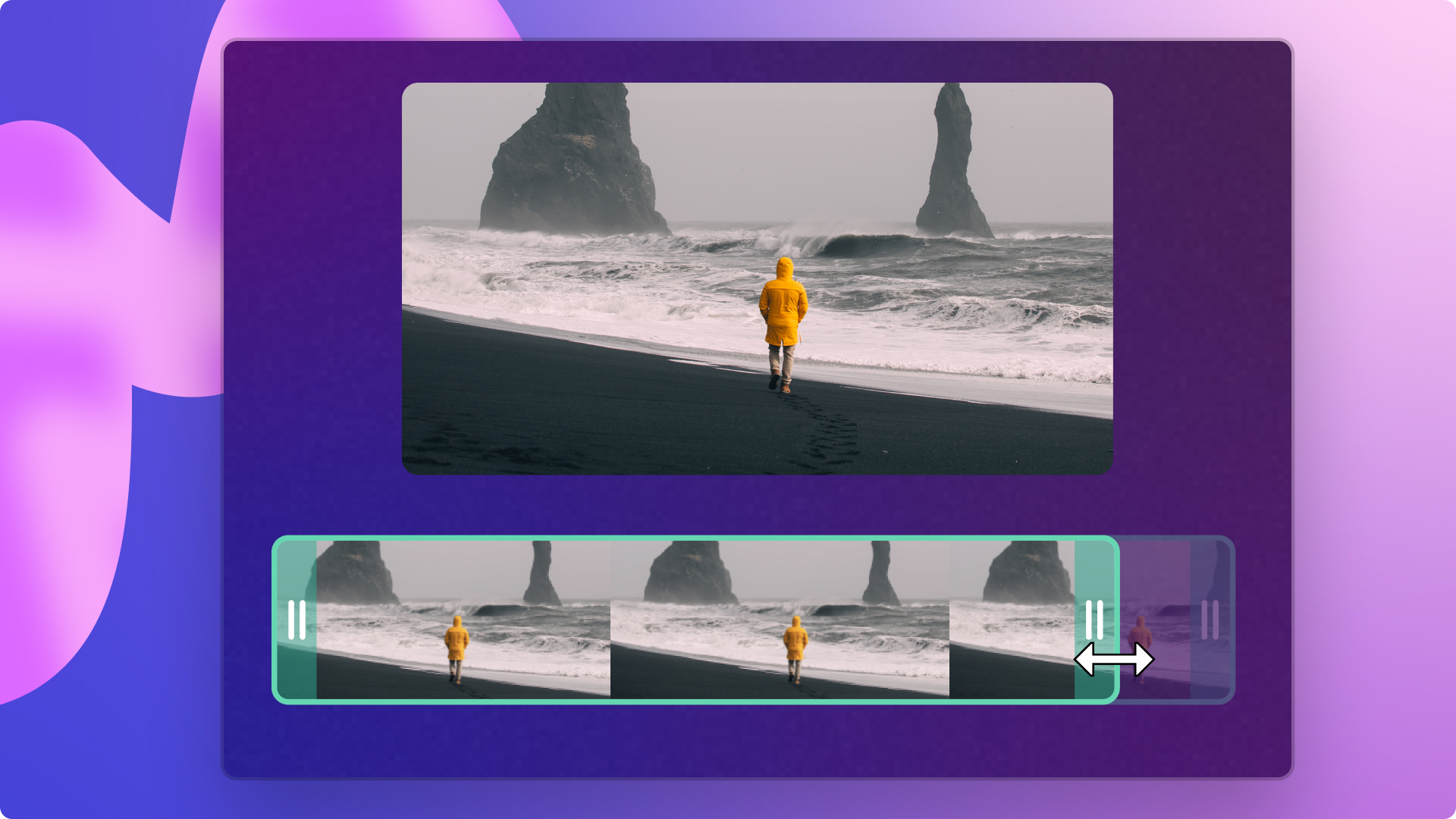 Recorte los clips de audio y vídeo para eliminar las partes no deseadas