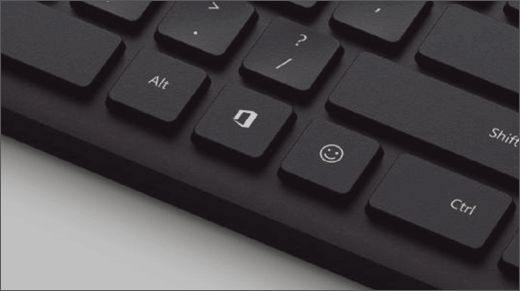 Tecla de Office en un teclado