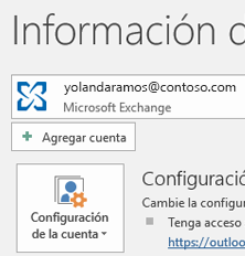 Agregar una nueva cuenta