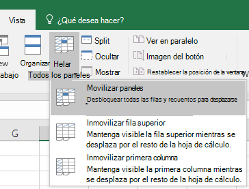 Movilizar paneles