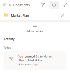 Teams Cambiar el nombre de una carpeta de SharePoint